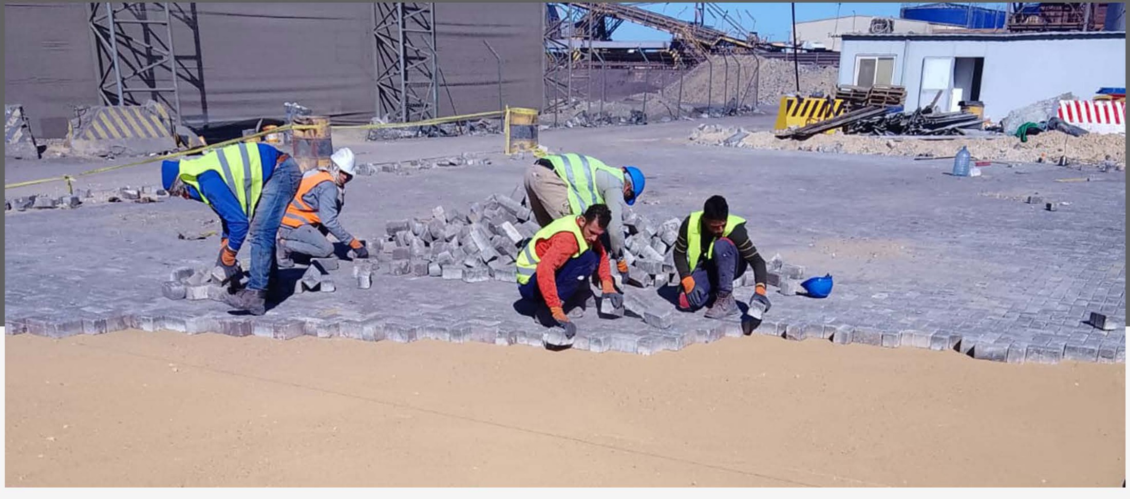 Yard Paving DP World Sokhna Port
