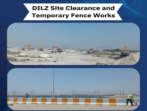 DILZ Site Clearance and Temporary Fence Works