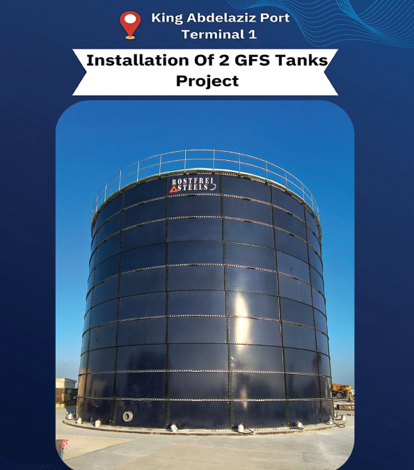 Installation Of 2 GFS Tanks